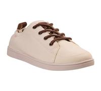 Spenco Tenis de lona Santa Clara para mujer, Crema, 40 EU Ancho
