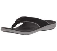 Spenco Women's Yumi Plus Sandal, Onyx, 6 W US
