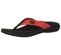Spenco Women's Yumi Pure Sandal, Red, 10 Medium US