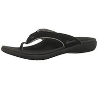 Spenco Yumi Sandal, Chanclas, Hombre, Negro (Carbon/Pewter), 42.5 EU