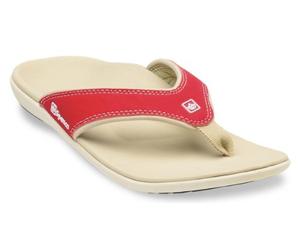 Spenco Yumi Sandal, Chanclas, Hombre, Rojo (True Red), 36 EU