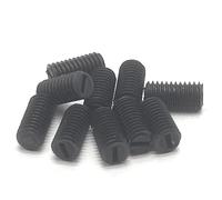 Spencom 100pcs m3/4/5/6/8 Nylon Nylon PLASCO SECTURADO Tornillo DE GRUB (Color : Black, Size : M12)