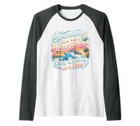 Spending Our Kid's Inheritance One Cruise At A Time - Camiseta Manga Raglan
