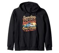Spending Our Kid's Inheritance One Cruise At A Time - Sudadera con Capucha