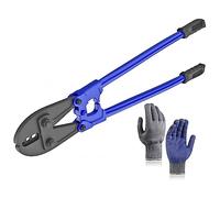 SPENDINS Herramienta de estampación manual de 30 pulgadas, herramienta de crimpado de cuerda de alambre para cables de 5/32 pulgadas, 1/4 pulgadas, 5/16 pulgadas, crimpadora resistente con diseño de