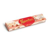 Sperlari-Caramelo tradicional italiano Torrone - Turrón duro gourmet con miel, cítricos y almendras en rodajas crujientes - Dulce turrón italiano para las fiestas - Caram