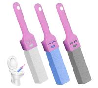 SPERMUOY Piedra Pomez Limpieza 3pcs Piedra Pomez Limpieza Cleaning Block Wc,Limpiador de Inodoro de Piedra,Piedra Pomez,Cleaning Block para WC