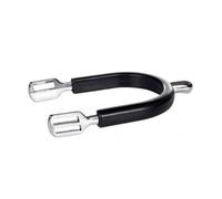 Speroni inglesi da donna in acciaio e pvc con lacciolini inlcusi Hkm Sports Equi