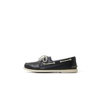 Sperry Auténtico zapato náutico original de 2 ojales para hombre, marino, 43 EU