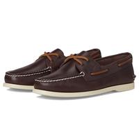 Sperry Auténtico zapato náutico original de 2 ojales para hombre, color marrón real, 11 ancho, marrón real , 45 EU