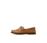 Sperry Auténtico zapato náutico original de 2 ojales para hombre, color marrón real, 10 ancho, marrón real , 43 EU