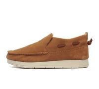 Sperry Moc-Sider de Ante Mujer Casual Moda Forro de Piel Mocasín Marrón