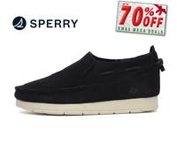 Sperry Moc-Sider Cuero ante Real Mujer Causal Diseño Moderno Mocasín
