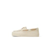 Sperry Plataforma Bahama 3.0 para Mujer, Crema, 37.5 EU