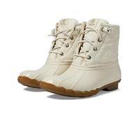 Sperry Saltwater Seasonal, Botas de Lluvia Mujer, Nailon Marfil, 37 EU