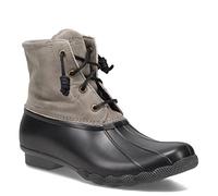 Sperry Saltwater, Botas de Moda Mujer, Black/Grey, 38 EU