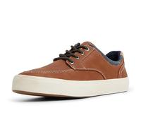 Sperry Tenis Moc Stripe para hombre, Beige Bronceado, 39 EU