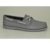 Sperry Top Sider A/O 2-Eye Pin Perf Zapatos Barco Mujer Grises