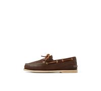 Sperry Zapatos náuticos Originales de 2 Ojales Dorados para Hombre, Marrón, 15