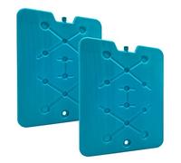 Spetebo Juego de 2 acumuladores de refrigeración XXL Planos, 32 x 25 cm Cada una, 780 ml, 2 Unidades de Elemento Refrigerant, Paquete refrigerador Grande para Bolsa frigorífica, refrigerador, Camping