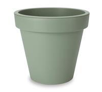 Spetebo Maceta de plástico XXL redonda - Ø 58 cm/verde claro - Maceta para exterior e interior - Maceta de jardín, maceta para flores, maceta para plantas, maceta decorativa