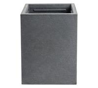 Spetebo Macetero de plástico - 40 cm/rectangular - antracita | Jardinera para plantas, ideal para flores, plantas, hierbas y pequeños arbustos