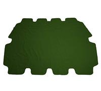 Spetebo Techo de repuesto para balancín de jardín en verde, tamaño universal/resistente al agua, techo de PVC