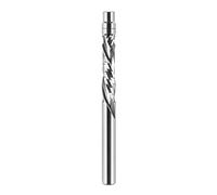 SpeTool Up&Down Espiral Fresa Copiadora Fresas de Enrasar 6 mm de Diámetro del Vástago Fresa a Ras Compresión 28 mm de Longitud de Corte Ranura en Fresa para Madera con Doble Rodamiento de Bolas