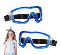 Spetsbst Pack de 2 gafas protectoras para niños, gafas de protección con resistencia al viento, antivaho, gafas de seguridad para Nerf, laboratorio, juegos de disparo, batalla de agua