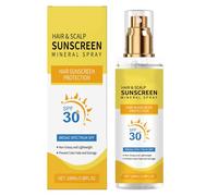 Spf 30 Scalp and Hair Sunscreen Spray, Uv Protection Formula to Prevent Color Fading and Dryness, Waterproof Long-Lasting for Men, Beach, Travel, Sports Use, 1 Piece