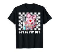 SPF Es Mi BFF Dermatología Dermatólogo Derm Girl Mamá Camiseta