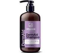 Sphagnum Botanicals DermAid Champú para Cuero Cabelludo con Picor, Escamas y Descamación - Barro de Turba y Aceite de Argán, Sin Sulfatos, 400 ml