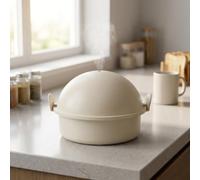 Spherical Microwave Egg Steamer 4-Cup Fast Cooker | 4-cup capacity, spherical design, fast microwave cooking, perfect breakfast solution, time-saving tool