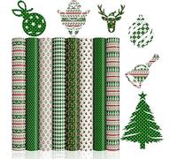 SPHOSWHP Christmas Infusible Ink Lámina para sublimación tazas en blanco camisetas tazas tazas tazas papel de sublimación para taza de prensa Cricut Heat Press Mug, 8 piezas/juego, 25,5 x 30,5 cm