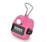 SPHTOEO 4-Digit Handheld Tally Counter Manual Mechanical Palm Clicker Counter Tracker