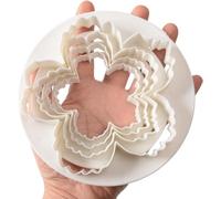 sphtoeo más grande pétalos de peonía flor cortador, Set de 4 piezas Cortador de pasta de goma flores decoración de pasteles fondant mold azúcar herramientas