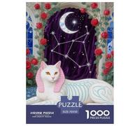 Sphynx 1000 Piezas Rompecabezas DIY Cute Cat Familiar A Partir De 14 Años Imposible Juguetes Desafiantes para Adultos 70x50cm/1000pcs