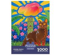 Sphynx 1000 Piezas Rompecabezas DIY Cute Cat para Adultos para Adultos Y Niños Imposible Juguetes Desafiantes 70x50cm/1000pcs