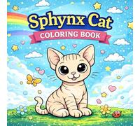 Sphynx Cat Coloring Book