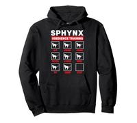 Sphynx Cat Obedience Training Funny Kitten Lover Sudadera con Capucha