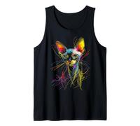sphynx hairless Cat Mom Dad cats Lover Pet Camiseta sin Mangas