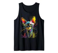 sphynx hairless Cat Mom Dad cats Lover Pet Camiseta sin Mangas