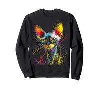 sphynx hairless Cat Mom Dad cats Lover Pet Sudadera