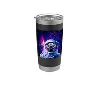 Sphynx Space Cat Astronaut Galaxy Funny Cats Lovers Vaso térmico de acero inoxidable de doble pared