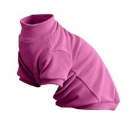 Sphynx - Sudadera de cuello alto para gatos, suave, cálida, sin pelo, para interiores y exteriores, elegante, para gatos Sphynx (tamaño de color) (morado, M)