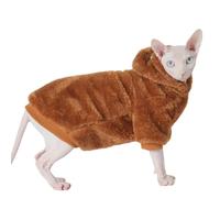 Sphynx - Suéter de gato cálido y grueso de punto sin pelo para gatos, chaleco para Devon, Cornualles, Peter Calvo, gatito pequeño (XS)