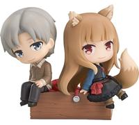 Spice and Wolf: Merchant Meets The Wise Wolf Mini Memory - Figura de Lawrence & Holo, 8 cm