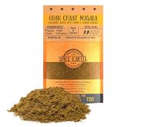 Spice Cartel's Goan Chaat Masala Spice Blend. Mezcla de especias artesanales inspirada en la gente de la India. 35 g de bolsa resellable. Hecho a mano con amor en el Reino Unido.