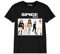 SPICE GIRLS - Camiseta Unisex para niño The Group», Referencia: BOSPICETS004, Negro, Talla 6 años, Negro, 6 Años