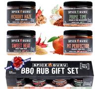 Spice Guru Juego de condimentos para barbacoa de 4 sabores, regalos del día del padre para hombres que cocinan, regalos para papá para papá, regalos para hombres, regalos de cumpleaños para hombres,